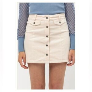 Love Tree Corduroy Mini Skirt Size Medium